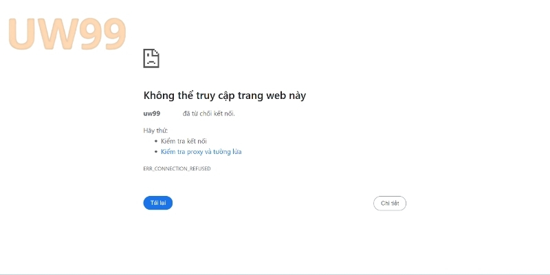 Xử lý tình huống không thể truy cập website